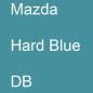 Preview: Mazda, Hard Blue, DB.